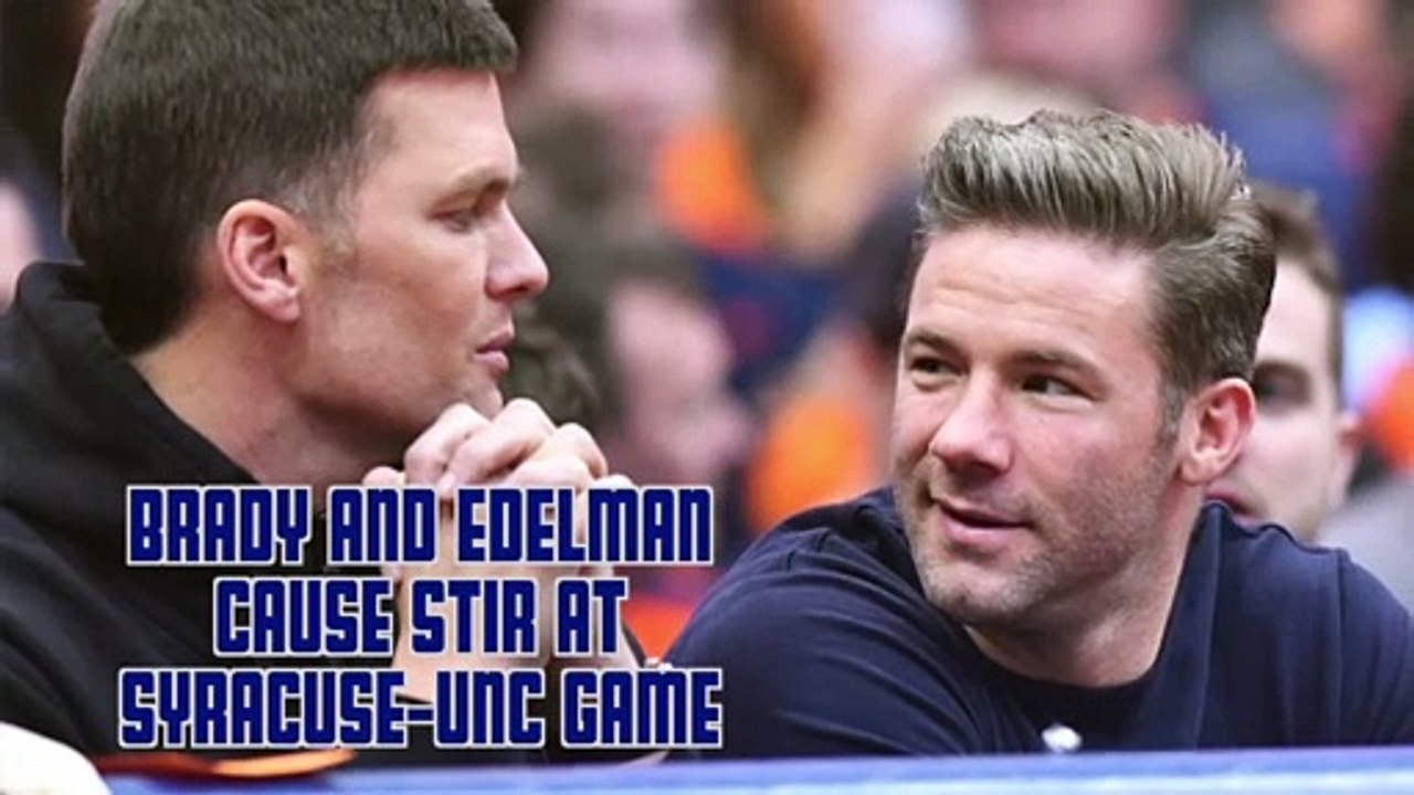 Tom Brady, Julian Edelman Facetime Mike Vrabel At NCAA Game