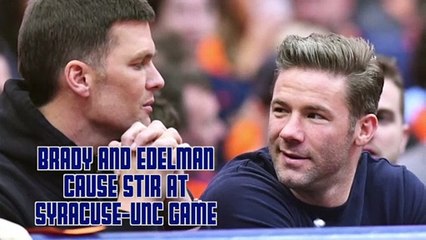 Tom Brady, Julian Edelman Facetime Mike Vrabel At NCAA Game