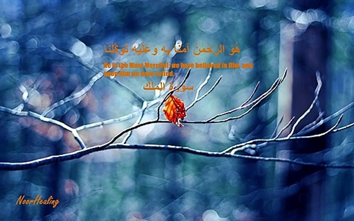 Relaxing Recitation of Surah Al Mulk for Healing and finding inner peace by Ismail Annuri