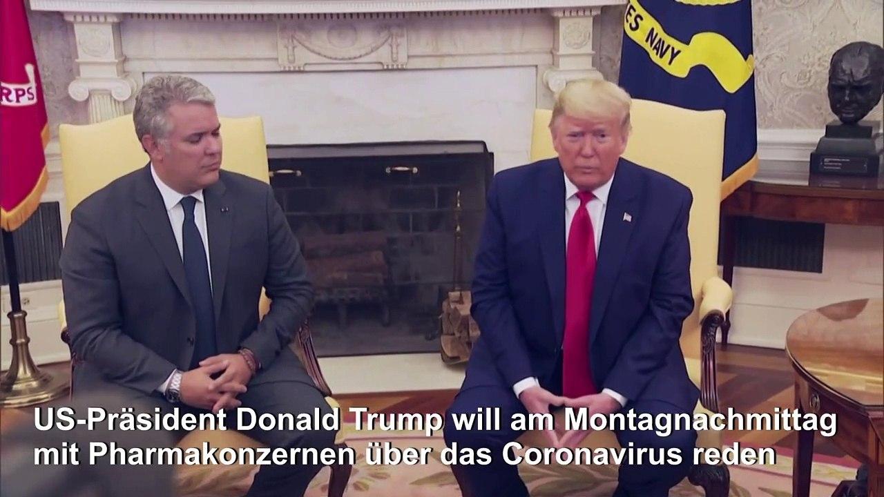 Trump hofft auf Coronavirus-Impfstoff, 'vielleicht sogar ein Heilmittel'