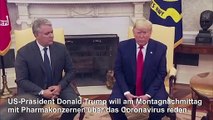 Trump hofft auf Coronavirus-Impfstoff, 