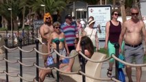 Los turistas en Canarias olvidan el coronavirus
