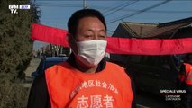 Dans des campagnes chinoises, les habitants improvisent des points de contrôle
