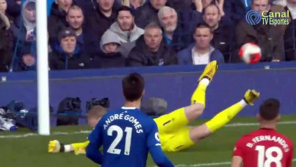 Melhores Momentos Everton x Manchester United na Premier League