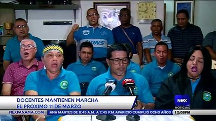 Tải video: Docentes mantienen marcha el próximo 11 de marzo - Nex Noticias