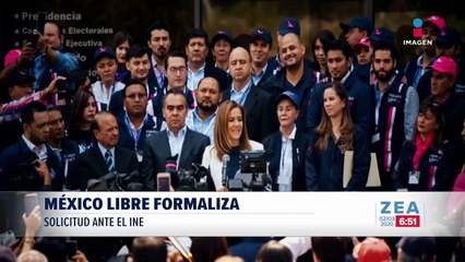 "México Libre" formaliza solicitud ante el INE