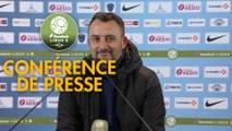 Conférence de presse Paris FC - RC Lens (0-2) : René GIRARD (PFC) - Philippe  MONTANIER (RCL) - 2019/2020