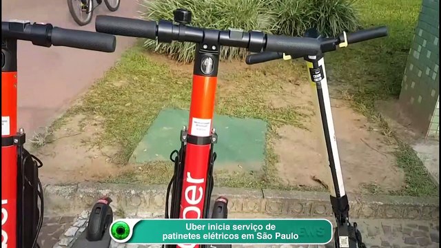 Uber inicia serviço de patinetes elétricos em São Paulo