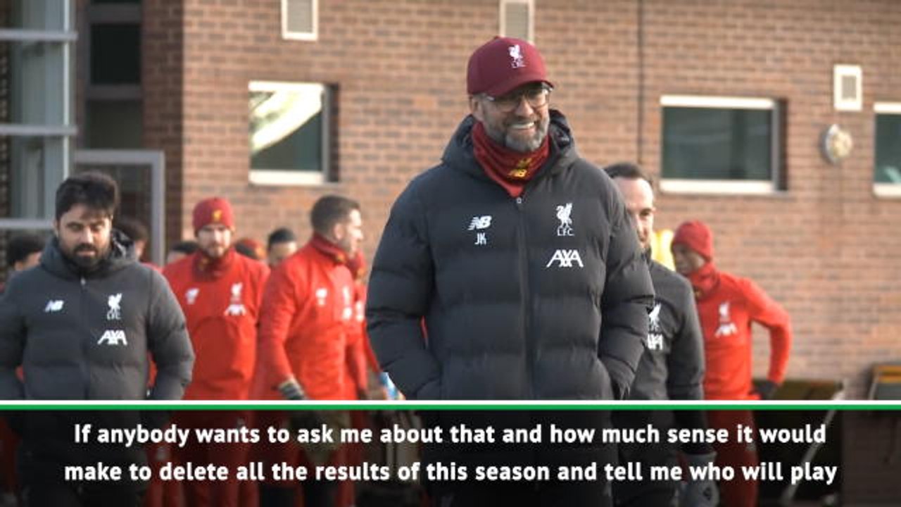 Coronavirus costing Liverpool the title? Ridiculous says Klopp