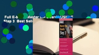 Full E-book  Master the Boards USMLE Step 3  Best Sellers Rank : #4
