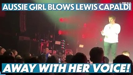 Aussie fan's rendition of 'Bruises' amazes audience