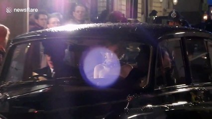 Emma Corrin in costume amid new series of The Crown