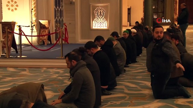 Mehmetçik için Çamlıca Camii’nde Fetih Süresi okundu