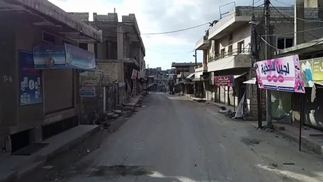 Drone images: Destruction in Syria's Idlib province