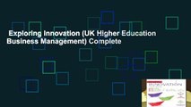 Exploring Innovation (UK Higher Education Business Management) Complete