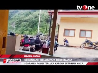 KKB Tembaki Mobil Polsek Tembagapura, 1 Polisi Terluka
