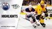 NHL Highlights | Oilers @ Predators 3/02/2020