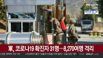 軍, 코로나19 확진자 31명…8,270여명 격리