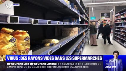 Télécharger la video: Coronavirus: des rayons vides dans les supermarchés, mais pas de pénurie à craindre