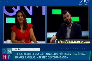 Ministro Canelas GARANTIZA que EVO sí pone sus MENSAJES en TWITTER