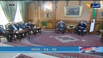 رئيس الجمهورية عبد المجيد تبون يستقبل وفدا عن المنظمة الوطنية للمجاهدين