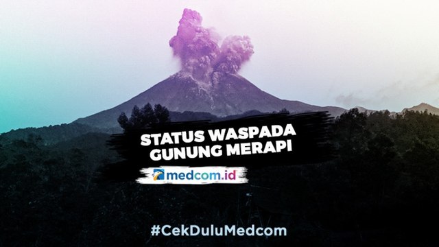 Kembali Meletus, Ini Catatan Erupsi Merapi di Tahun Ini