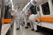 Metro vagonları virüse karşı nano teknoloji ile temizleniyor