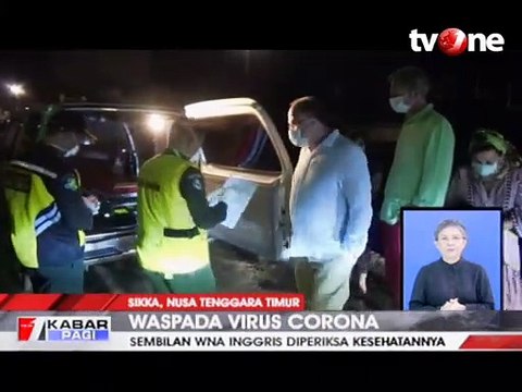 Waspada Virus Corona, 9 WNA Inggris Diperiksa di Pelabuhan
