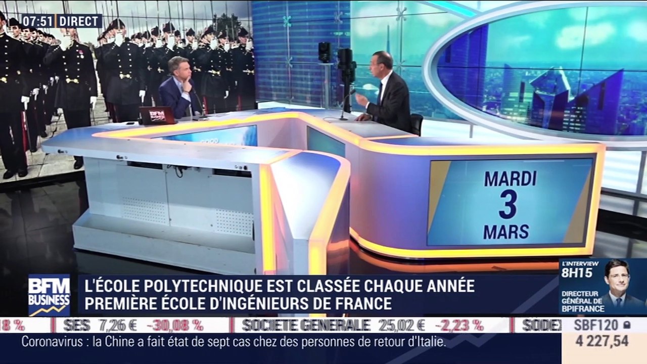 Eric Labaye (École polytechnique) : Dans son rapport annuel, la Cour des comptes épingle l'École polytechnique qui lui répond ce matin - 03/03