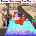 ट्रैक्टर स्विमिंग पूल Tractor Swimming Pool Tractor Comedy Funny Video हिंदी कहानियां