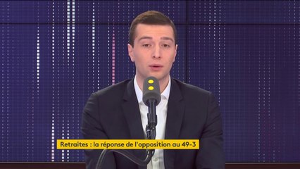 "Vivement la fin de ce quinquennat qui aura été manifestement celui de la violence sociale jusqu'au bout", déclare Jordan Bardella, vice-président du Rassemblement national