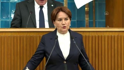 Akşener: "Bizler, bayrağımızı yere düşürmez, düştüğü yerden kaldırır, düşürenlerden hesap sorarız"...