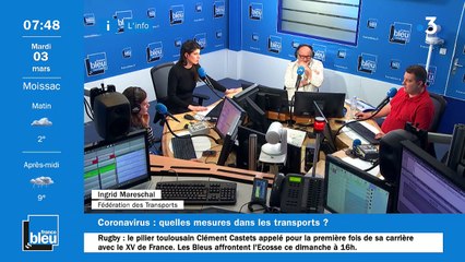 La matinale de France Bleu Occitanie du 03/03/2020