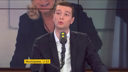 Élections municipales : "410 listes ont été déposées sous l’étiquette Rassemblement national", contre 600 lors du dernier scrutin, selon Jordan Bardella, vice-président du RN