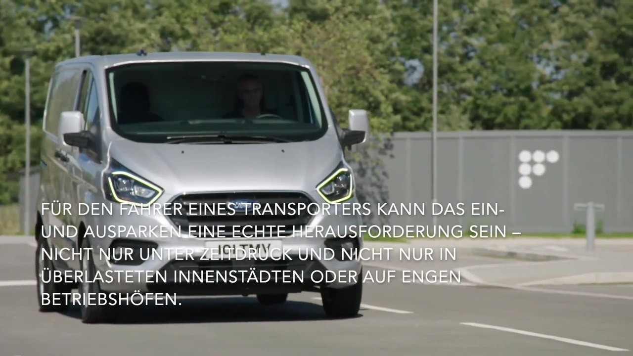 Ford Transit - Aktiver Park-Assistent Ermöglicht Stressfreie Ein - Und Ausparkmanöver