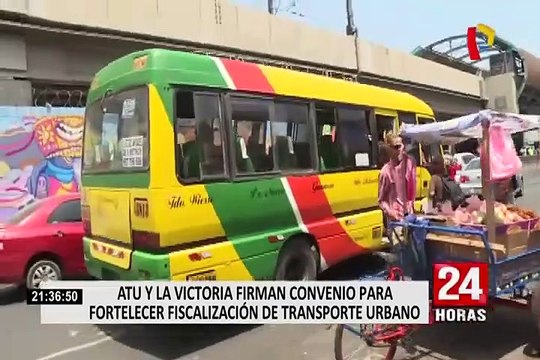 ATU firma convenio con la Municipalidad de La Victoria