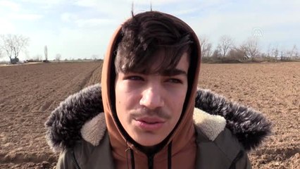 Düzensiz göçmenlerin tek isteği Avrupa'ya gitmek (1)