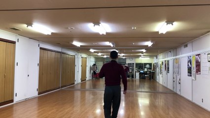 チャチャチャ のステップを踊ってみた