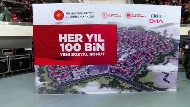 Kayseri toki konutlarının hak sahipleri kura ile belirlendi