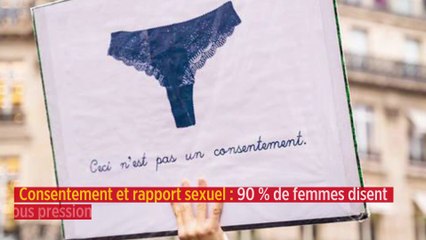 Consentement et rapport sexuel : 90 % de femmes disent être sous pression -  Vidéo Dailymotion