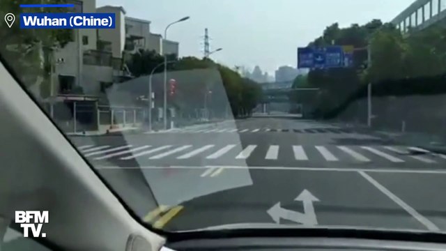 Coronavirus: les images des rues toujours désertes de Wuhan, en quarantaine depuis plus de 40 jours
