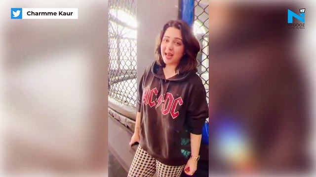 Actress Charmme Kaur faces backlash for intensive video on Coronavirus, later apologizes