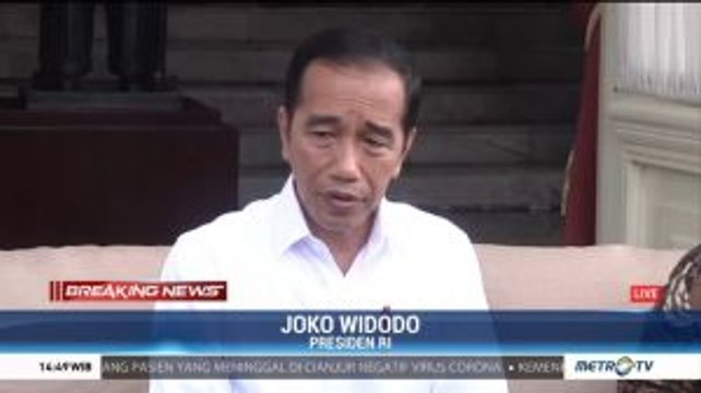 Jokowi Minta Identitas Pasien Corona Tidak Dipublikasi