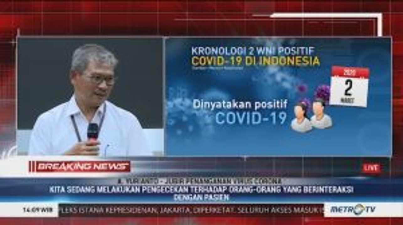 Kemenkes Beberkan Kronologi 2 WNI Positif Corona di Indonesia