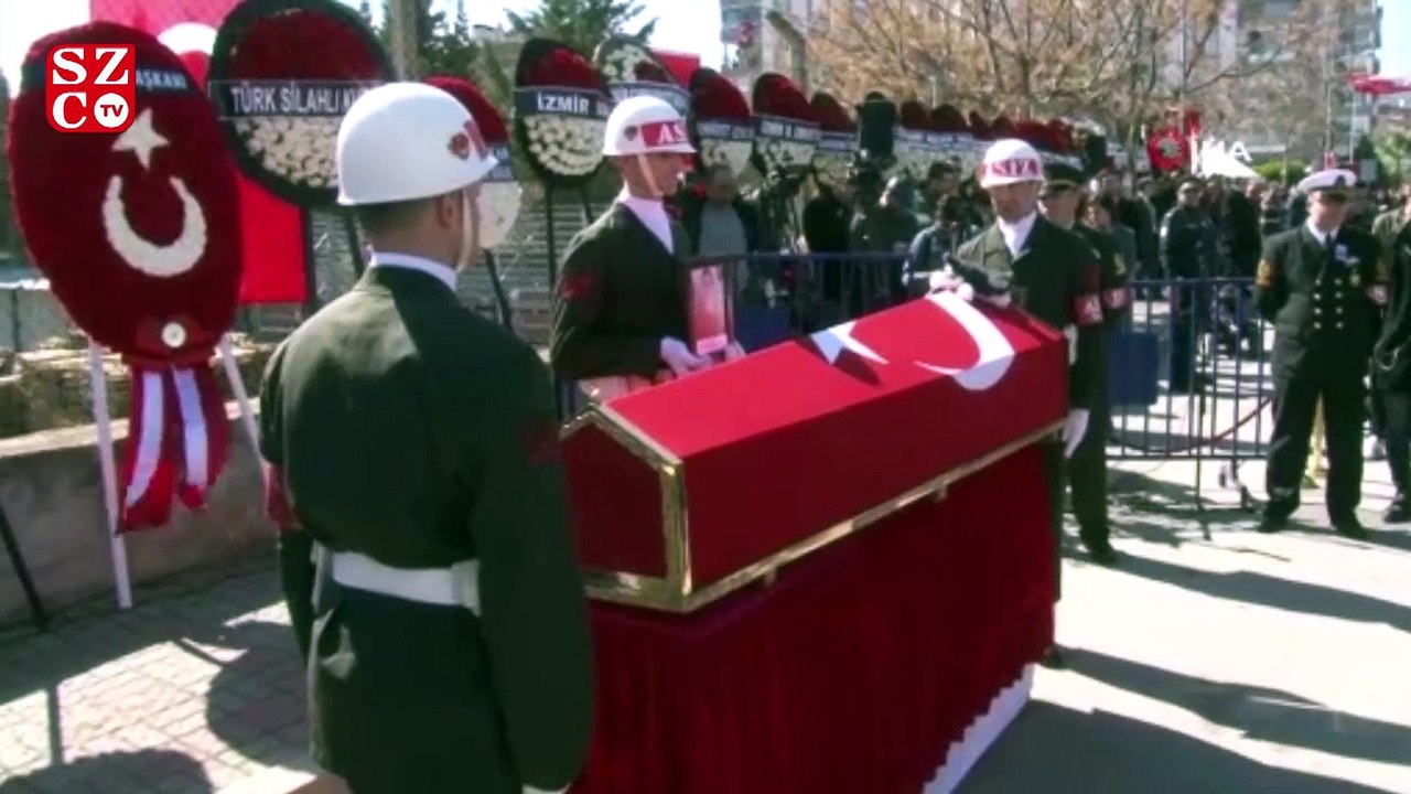 İdlib’de şehit olan Piyade Uzman Çavuş Muhammed Mustafa Ak son yolculuğuna uğurlanıyor