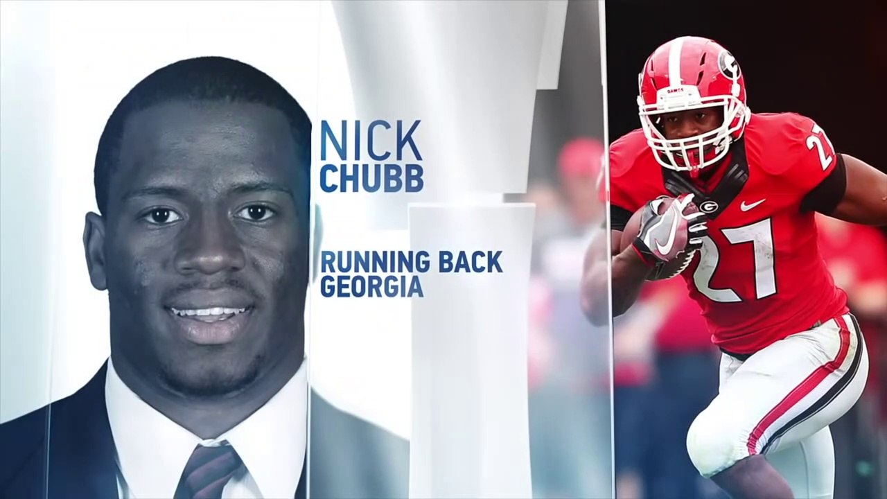 Nick Chubb's 2018 NFL Combine Workout - Dailymotion