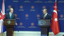 Dışişleri Bakanı Çavuşoğlu:'Rejimin saldırılarına derhal son vermesi yeni bir insanı krizin engellenmesi ve ilave göç dalgasını bertaraf edilmesi hususunda Birleşik Krallıkla görüşlerimiz örtüşüyor'