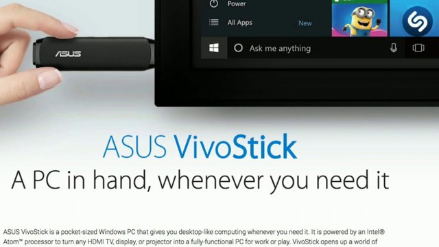 Convert your tv into computer | Asus vivostick pc | Asus vivostick pc ts10-b017d Windows 10 | india