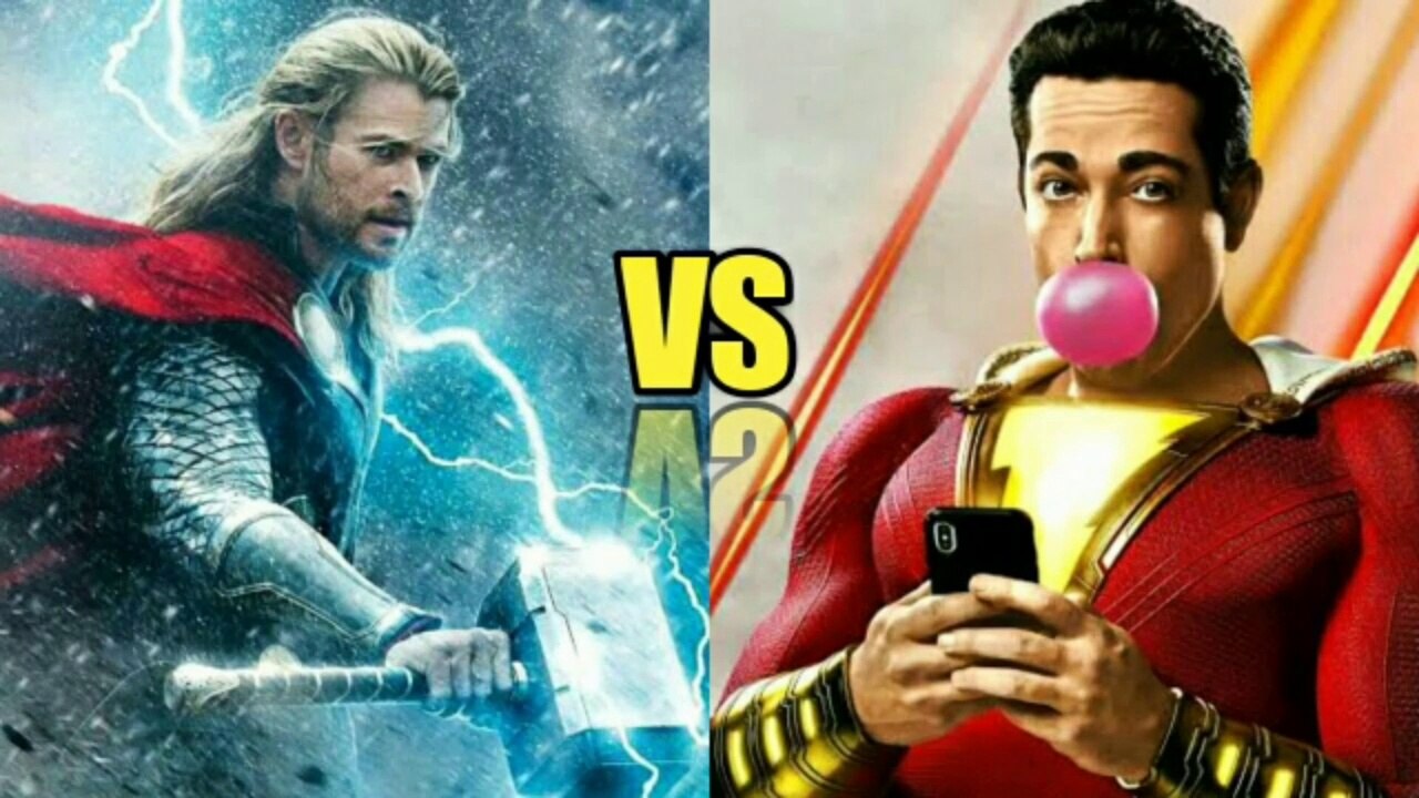 Thor vs Shazam