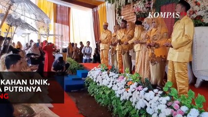 Viral: Ibu dan Tiga Anak Nikah Bareng